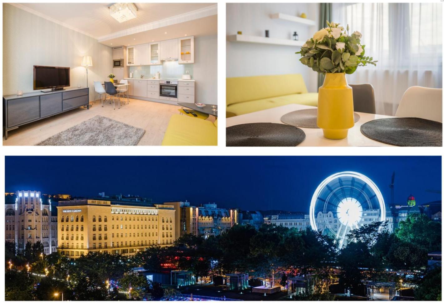 Big Wheel Panoramica Apartment ブダペスト エクステリア 写真